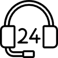 24x7x365 Support